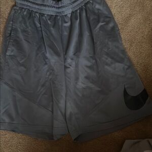 Nike Men's Gray Athletic Shorts